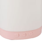 Lantern Bluetooth Speaker HiFi Rechargeable Radio Function Outdoor Wireless Speaker with LED Ambient Light Handle Pink