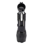 Electric Lighter Waterproof Windproof Aluminum Alloy Portable Lighter with Flashlight 3.7v Black
