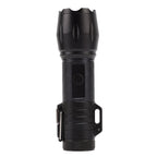 Electric Lighter Waterproof Windproof Aluminum Alloy Portable Lighter with Flashlight 3.7v Black