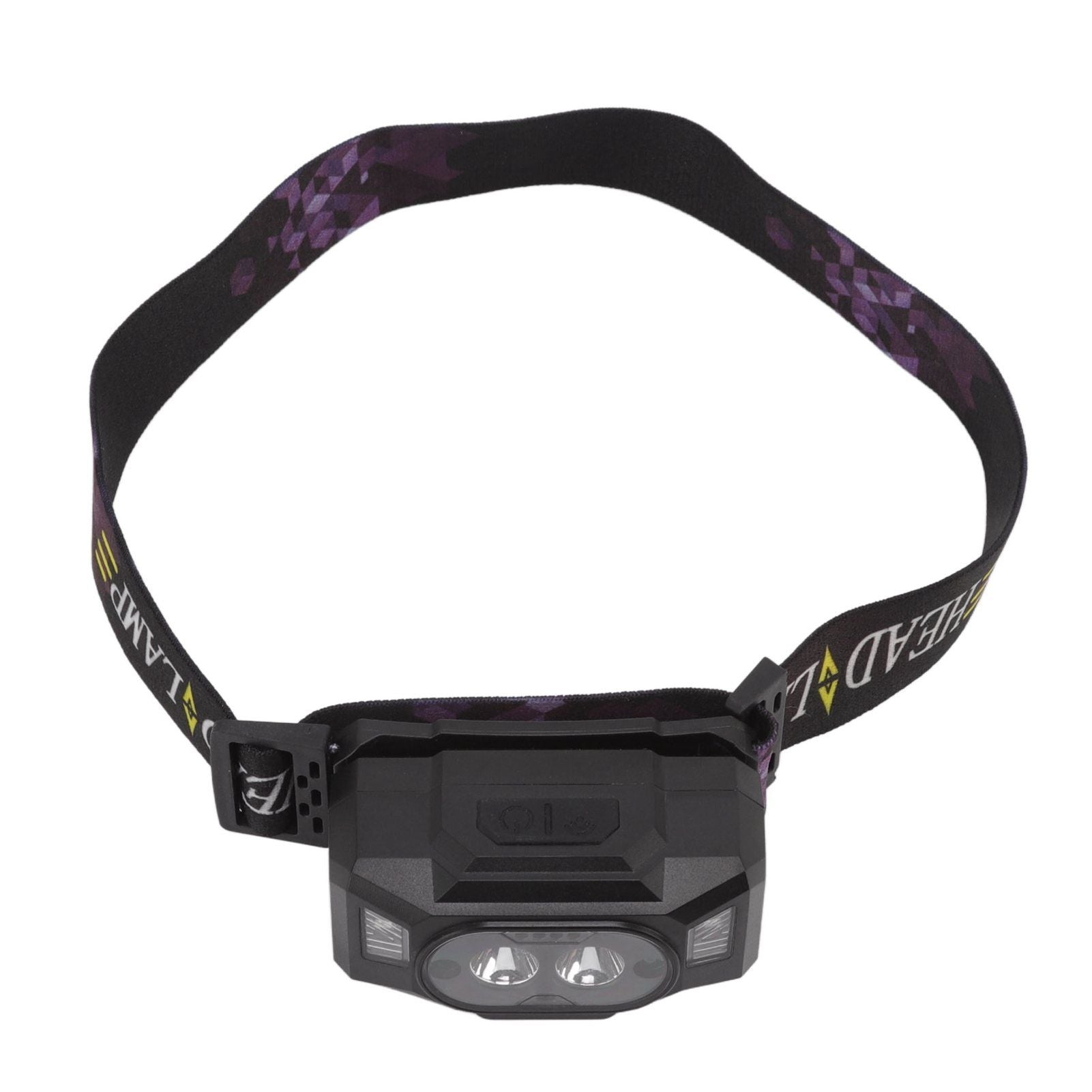 LED Sensor Headlamp Three Color Light Source Rechargeable Outdoor Strong Light Headlamp for Fishing Running Camping