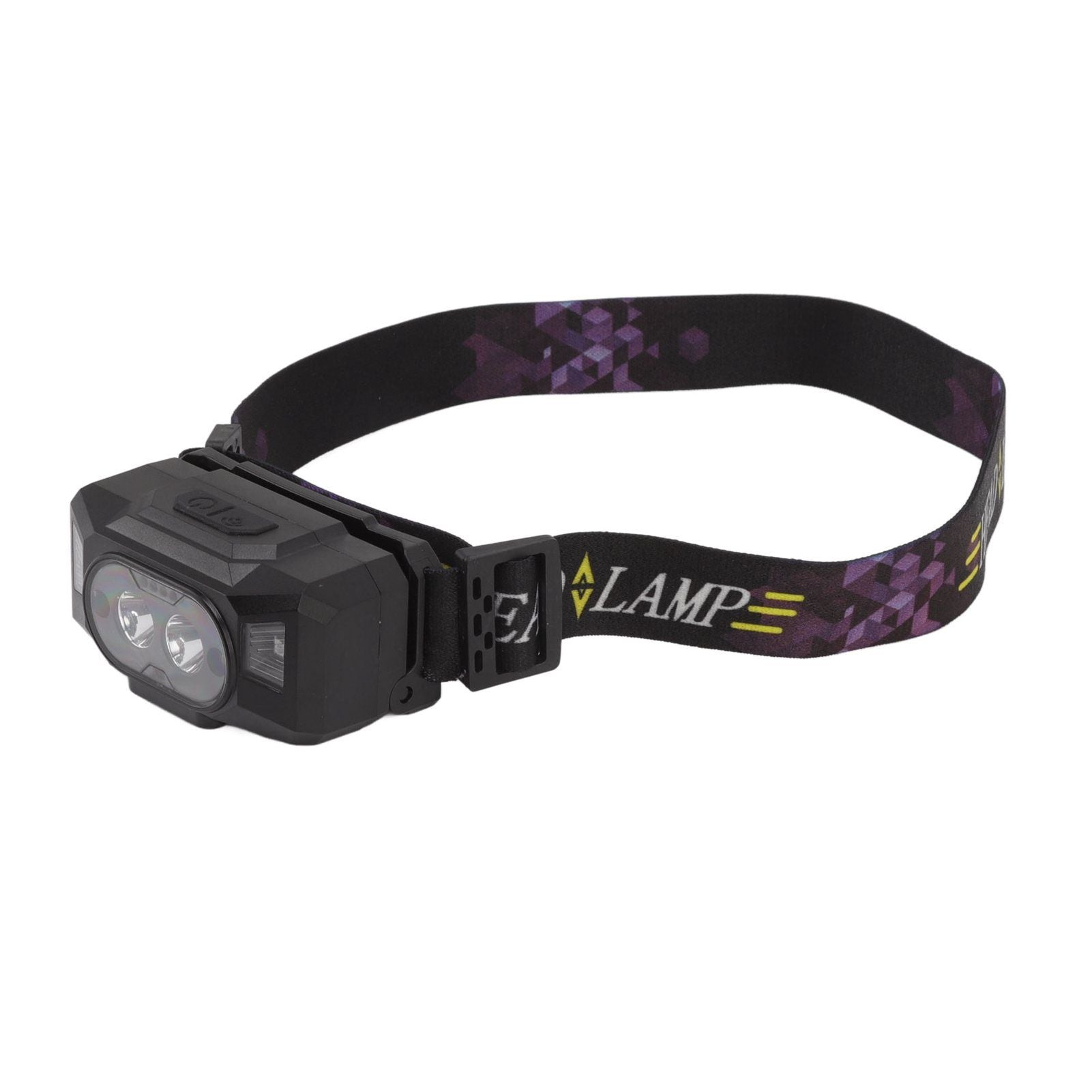 LED Sensor Headlamp Three Color Light Source Rechargeable Outdoor Strong Light Headlamp for Fishing Running Camping