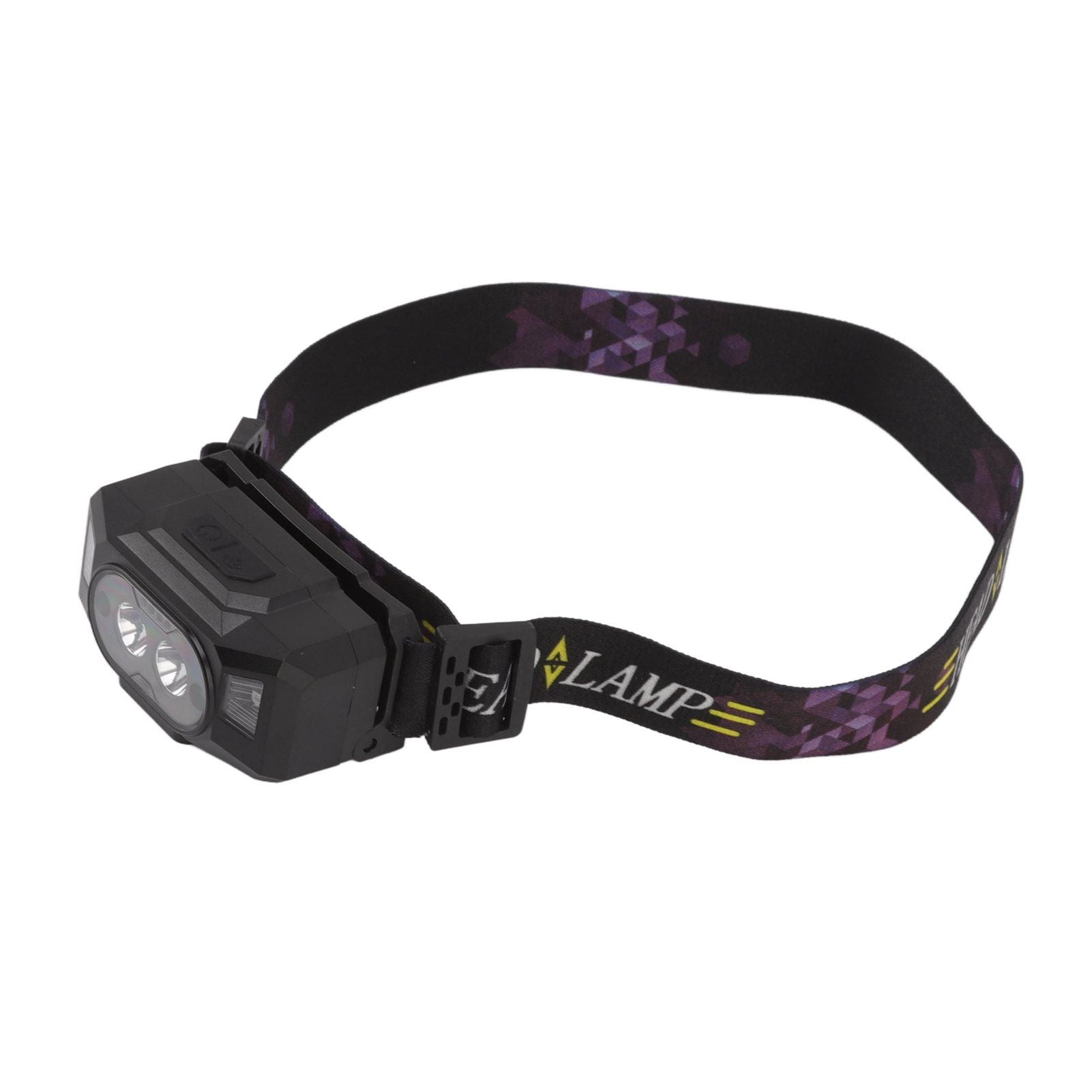 LED Sensor Headlamp Three Color Light Source Rechargeable Outdoor Strong Light Headlamp for Fishing Running Camping
