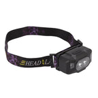 LED Sensor Headlamp Three Color Light Source Rechargeable Outdoor Strong Light Headlamp for Fishing Running Camping