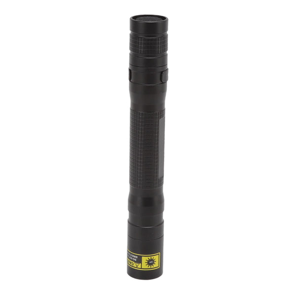 UV Flashlight 365nm Pen Clip Aluminium Alloy Button Control Multi Purpose Blacklight Flashlight for Money Jewelry Curing