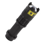 UV Flashlights Waterproof Battery Powered Impact Resistant Aluminum 365nm Ultraviolet Flashlight Cat Urine Detector Light