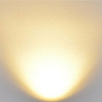 Mini Recessed COB Spotlight Stable Heat Dissipation LED Recessed Ceiling Spotlight 3W Silver Lamp Body AC85‑265V Warm White Light 3000K