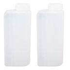 2PCS 600ML 2 Stroke Oil Petrol Fuel Mix Bottle Professional Oil Mixing Bottle Container for Chainsaw Ironing Machine