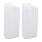 2PCS 600ML 2 Stroke Oil Petrol Fuel Mix Bottle Professional Oil Mixing Bottle Container for Chainsaw Ironing Machine