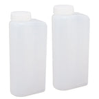 2PCS 600ML 2 Stroke Oil Petrol Fuel Mix Bottle Professional Oil Mixing Bottle Container for Chainsaw Ironing Machine