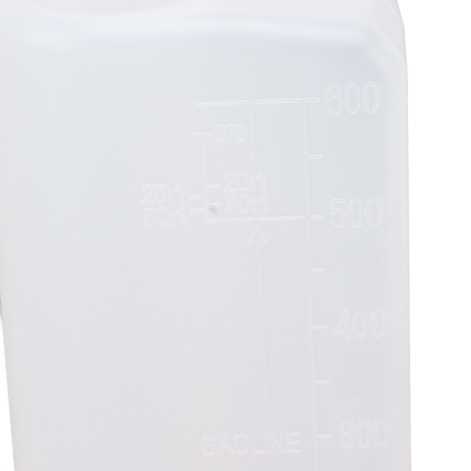 2PCS 600ML 2 Stroke Oil Petrol Fuel Mix Bottle Professional Oil Mixing Bottle Container for Chainsaw Ironing Machine