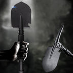 Folding Camping Shovel Alloy Steel Firefighting Shovel Entrenching Trowel Tool For Outdoor