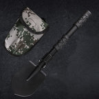 Folding Camping Shovel Alloy Steel Firefighting Shovel Entrenching Trowel Tool For Outdoor