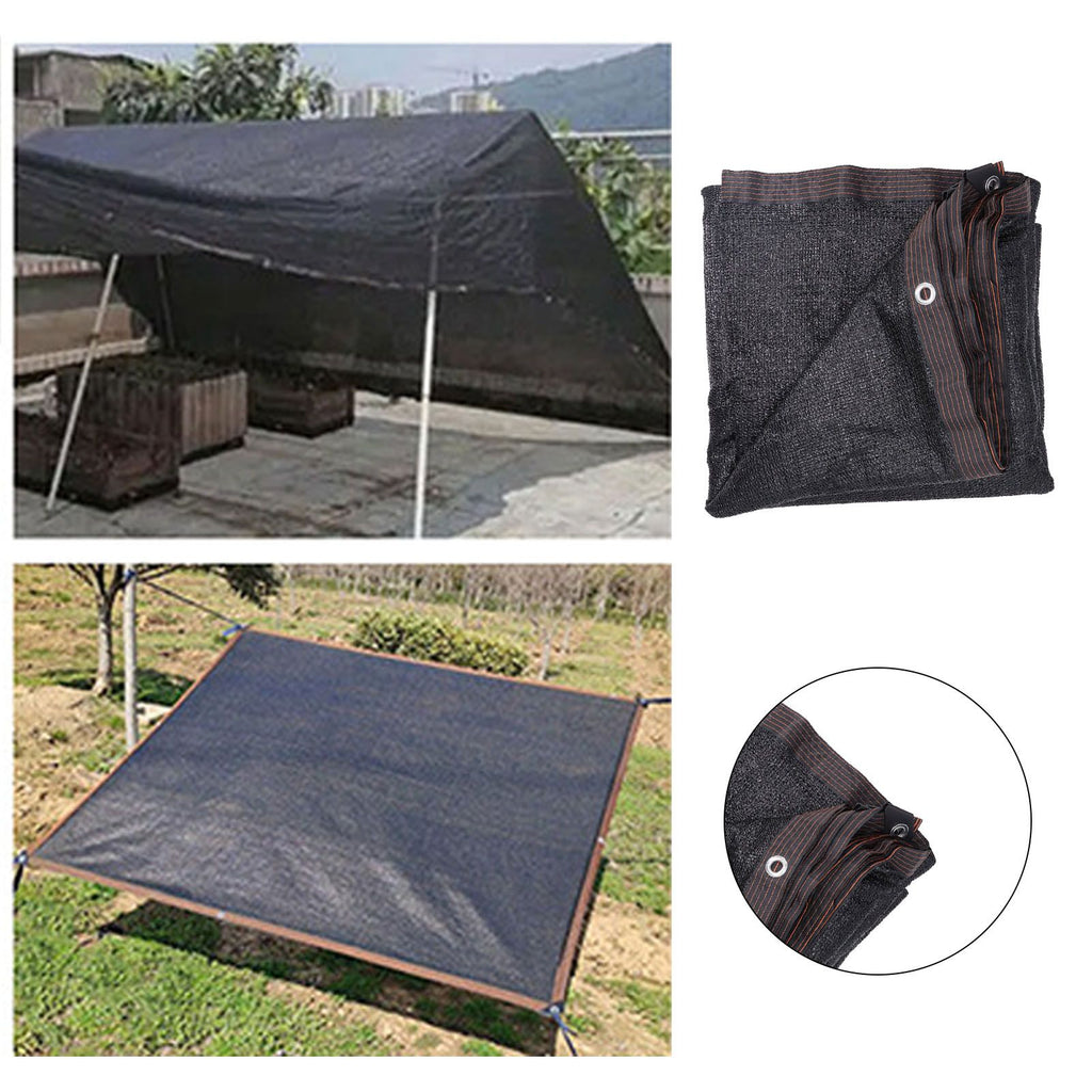 Sun Shade Sail UV Proof Anti Aging Breathable Rain Proof Portable Sun Sail for Greenhouse Orchard Garage 3 X 4m