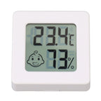 Mini Hygrometer Thermometer High Accuracy Compact Portable Digital Temperature Humidity Gauge Meter for Home Kitchen