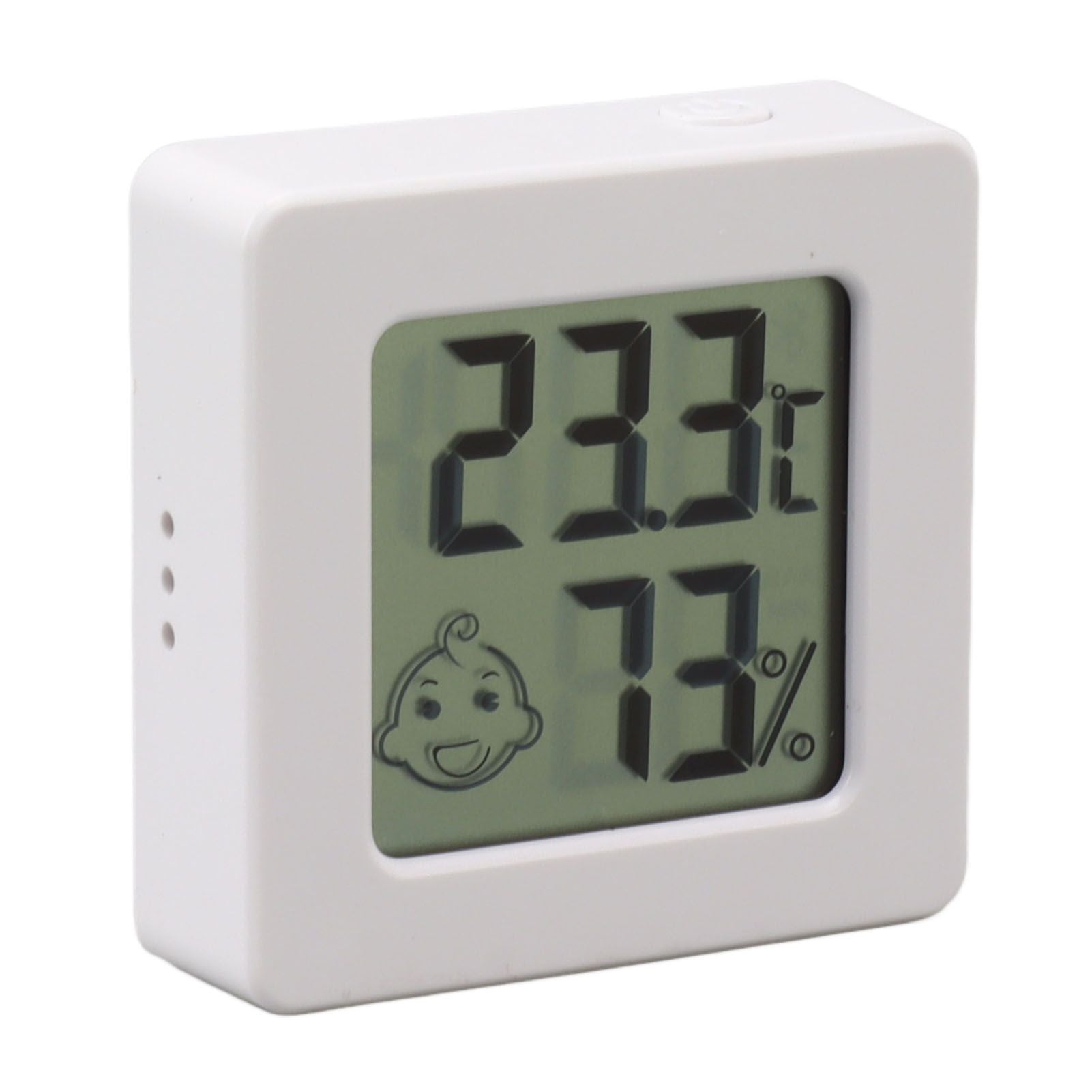Mini Hygrometer Thermometer High Accuracy Compact Portable Digital Temperature Humidity Gauge Meter for Home Kitchen