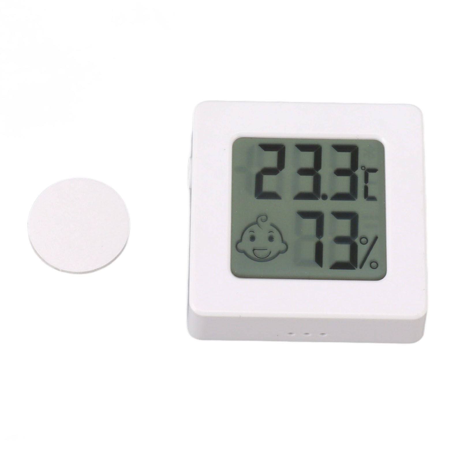 Mini Hygrometer Thermometer High Accuracy Compact Portable Digital Temperature Humidity Gauge Meter for Home Kitchen