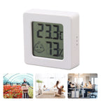 Mini Hygrometer Thermometer High Accuracy Compact Portable Digital Temperature Humidity Gauge Meter for Home Kitchen
