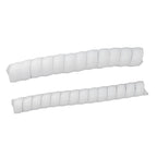 Tree Trunk Protector Plastic Spiral Tree Guard Tree Bark Protector Tube Wraps to Protect Saplings Plants From Deer Rabbit Rodents Mowers 2pcs