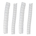 Tree Trunk Protector Plastic Spiral Tree Guard Tree Bark Protector Tube Wraps to Protect Saplings Plants From Deer Rabbit Rodents Mowers 4pcs