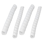 Tree Trunk Protector Plastic Spiral Tree Guard Tree Bark Protector Tube Wraps to Protect Saplings Plants From Deer Rabbit Rodents Mowers 4pcs
