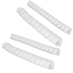 Tree Trunk Protector Plastic Spiral Tree Guard Tree Bark Protector Tube Wraps to Protect Saplings Plants From Deer Rabbit Rodents Mowers 4pcs