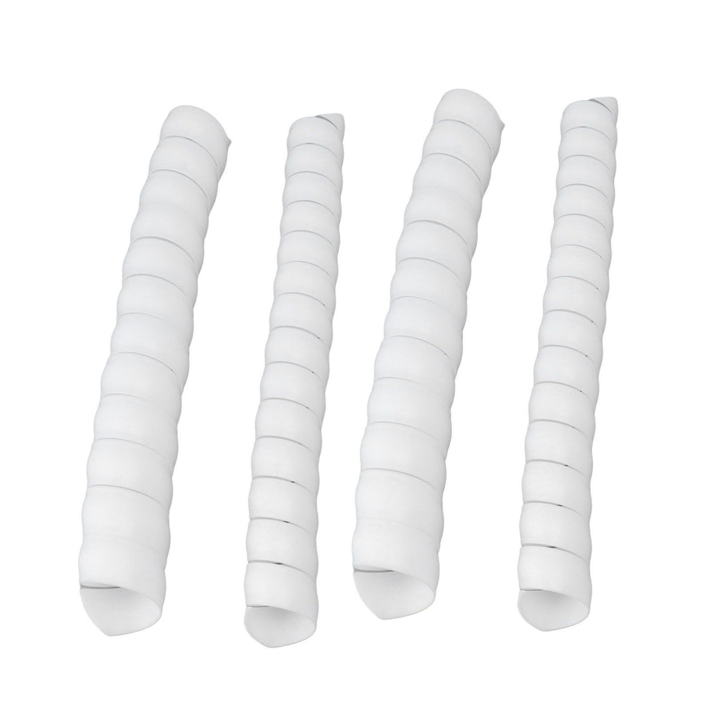 Tree Trunk Protector Plastic Spiral Tree Guard Tree Bark Protector Tube Wraps to Protect Saplings Plants From Deer Rabbit Rodents Mowers 4pcs