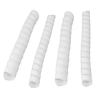 Tree Trunk Protector Plastic Spiral Tree Guard Tree Bark Protector Tube Wraps to Protect Saplings Plants From Deer Rabbit Rodents Mowers 4pcs
