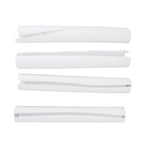 Tree Trunk Protector Plastic Tree Bark Protector Wrap Grow Tubes to Protect Saplings Plants From Deer Rabbit Cats Rodents Mowers 4Pcs