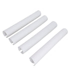 Tree Trunk Protector Plastic Tree Bark Protector Wrap Grow Tubes to Protect Saplings Plants From Deer Rabbit Cats Rodents Mowers 4Pcs