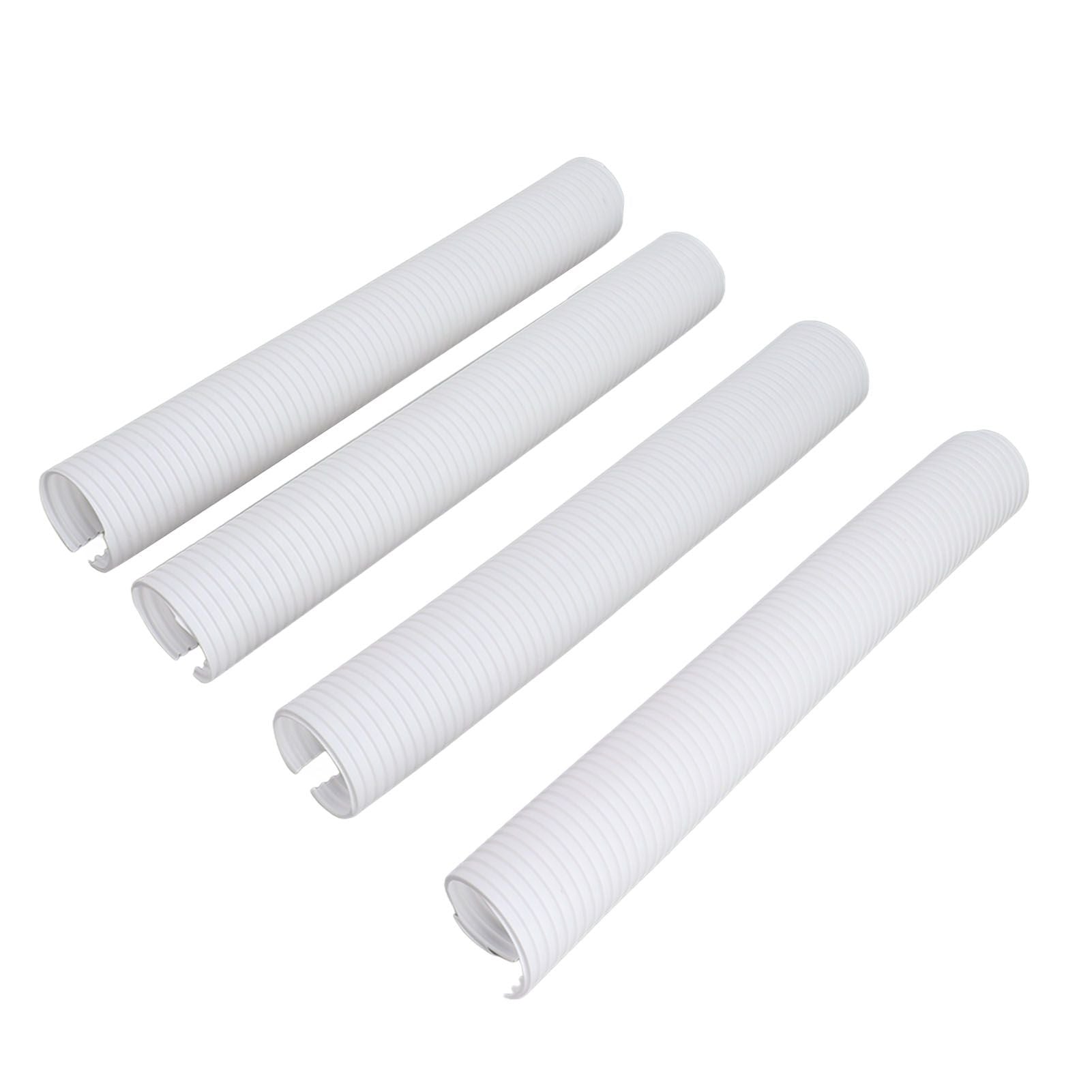Tree Trunk Protector Plastic Tree Bark Protector Wrap Grow Tubes to Protect Saplings Plants From Deer Rabbit Cats Rodents Mowers 4Pcs