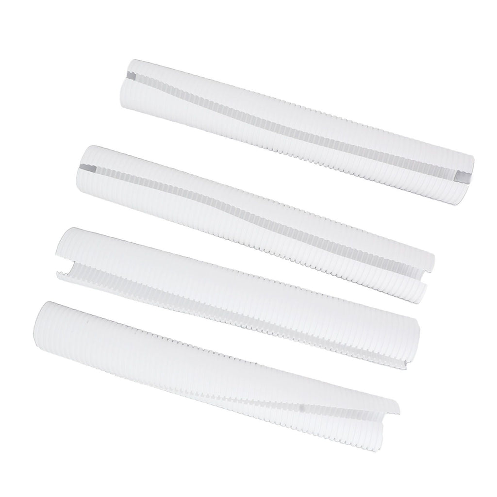 Tree Trunk Protector Plastic Tree Bark Protector Wrap Grow Tubes to Protect Saplings Plants From Deer Rabbit Cats Rodents Mowers 4Pcs