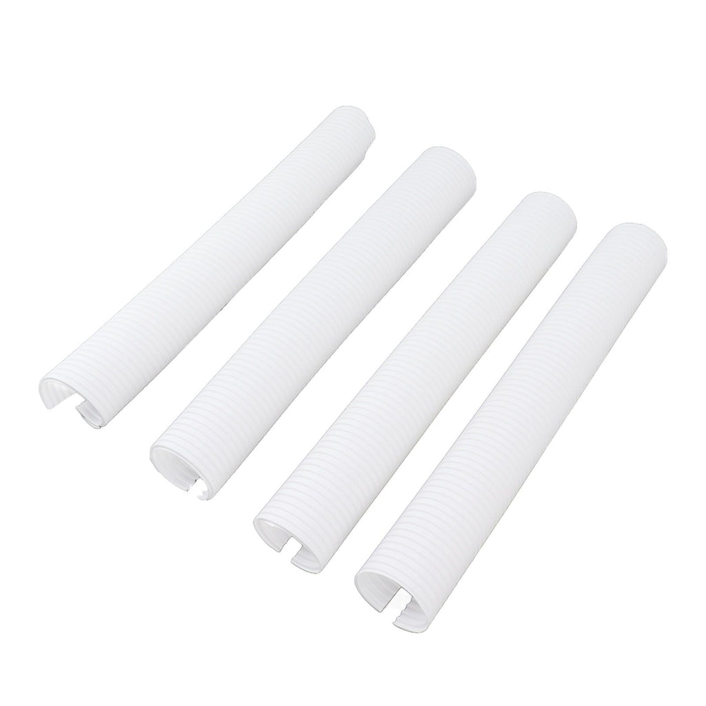 Tree Trunk Protector Plastic Tree Bark Protector Wrap Grow Tubes to Protect Saplings Plants From Deer Rabbit Cats Rodents Mowers 4Pcs