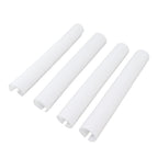 Tree Trunk Protector Plastic Tree Bark Protector Wrap Grow Tubes to Protect Saplings Plants From Deer Rabbit Cats Rodents Mowers 4Pcs
