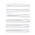 Tree Trunk Protector Plastic Tree Bark Protector Wrap Grow Tubes to Protect Saplings Plants From Deer Rabbit Cats Rodents Mowers 6Pcs