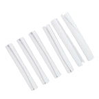 Tree Trunk Protector Plastic Tree Bark Protector Wrap Grow Tubes to Protect Saplings Plants From Deer Rabbit Cats Rodents Mowers 6Pcs
