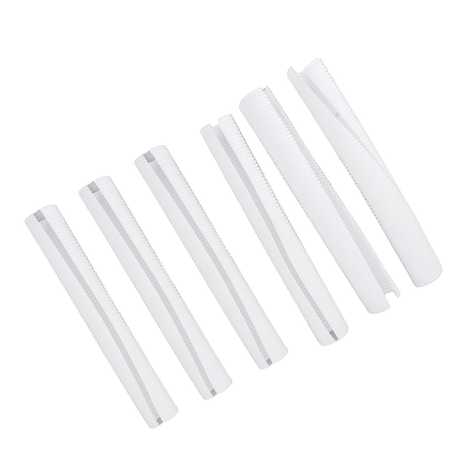 Tree Trunk Protector Plastic Tree Bark Protector Wrap Grow Tubes to Protect Saplings Plants From Deer Rabbit Cats Rodents Mowers 6Pcs
