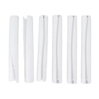 Tree Trunk Protector Plastic Tree Bark Protector Wrap Grow Tubes to Protect Saplings Plants From Deer Rabbit Cats Rodents Mowers 6Pcs