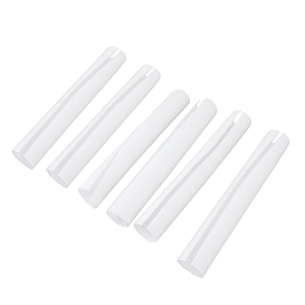 Tree Trunk Protector Plastic Tree Bark Protector Wrap Grow Tubes to Protect Saplings Plants From Deer Rabbit Cats Rodents Mowers 6Pcs