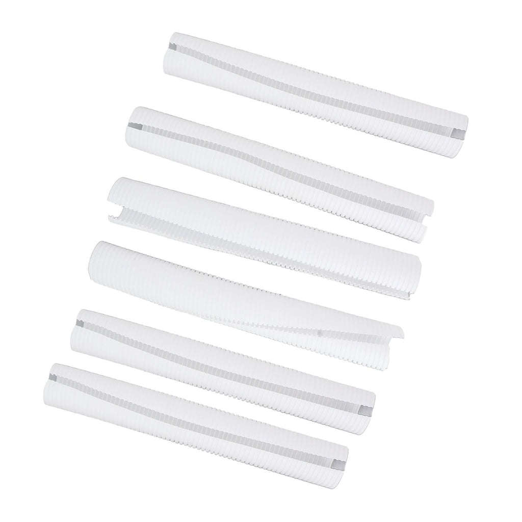 Tree Trunk Protector Plastic Tree Bark Protector Wrap Grow Tubes to Protect Saplings Plants From Deer Rabbit Cats Rodents Mowers 6Pcs