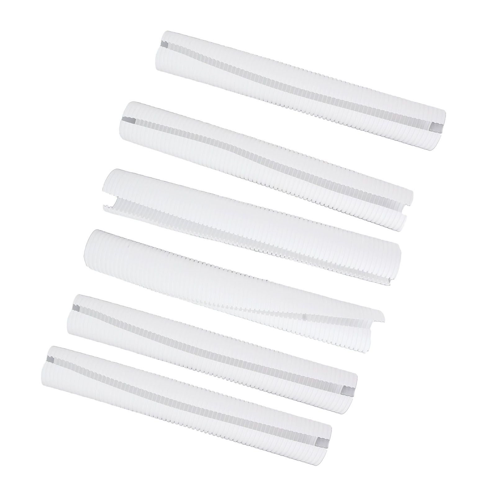 Tree Trunk Protector Plastic Tree Bark Protector Wrap Grow Tubes to Protect Saplings Plants From Deer Rabbit Cats Rodents Mowers 6Pcs