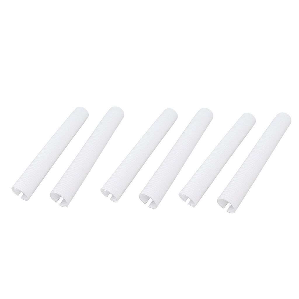 Tree Trunk Protector Plastic Tree Bark Protector Wrap Grow Tubes to Protect Saplings Plants From Deer Rabbit Cats Rodents Mowers 6Pcs