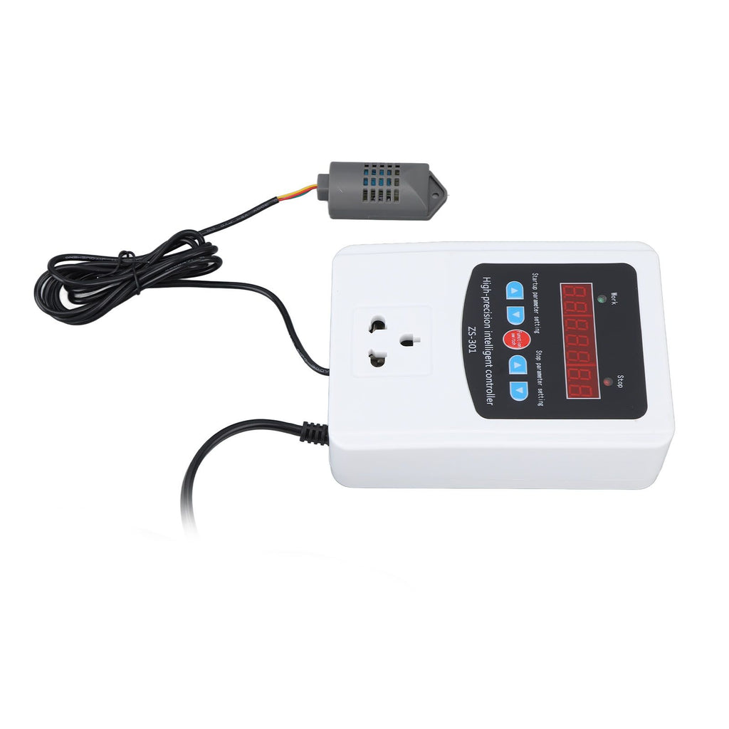 1500W Digital Humidity Controller LCD Display Humidistat Plastic Timing Air Humidity Controller for Home Farm Greenhouse AU Standard 220V
