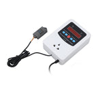 1500W Digital Humidity Controller LCD Display Humidistat Plastic Timing Air Humidity Controller for Home Farm Greenhouse AU Standard 220V
