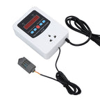 1500W Digital Humidity Controller LCD Display Humidistat Plastic Timing Air Humidity Controller for Home Farm Greenhouse AU Standard 220V