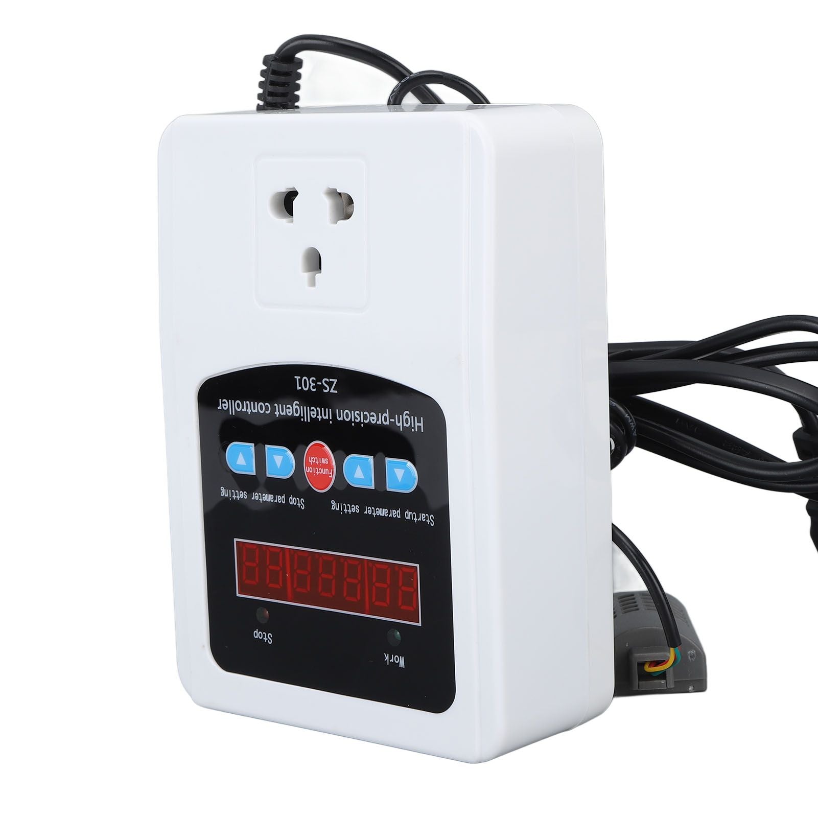 1500W Digital Humidity Controller LCD Display Humidistat Plastic Timing Air Humidity Controller for Home Farm Greenhouse AU Standard 220V