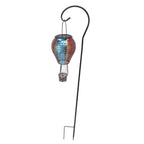 Hanging Solar Lantern Retro Hollowed Fire Balloon Style Warm Romatic Garden Solar Light for Outdoor Camping Backyard