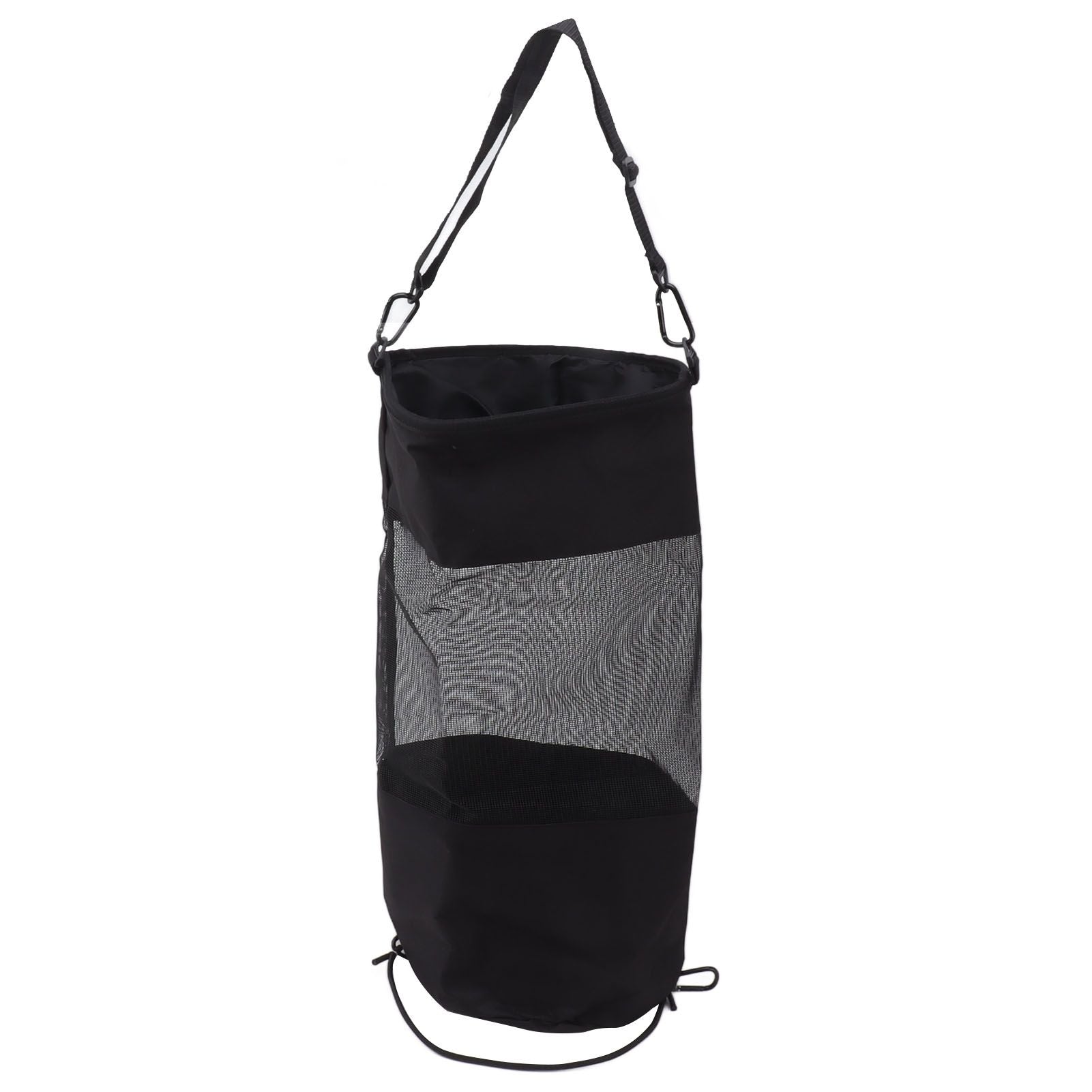 Boat Trash Bag Cylinder Shape Large Capacity Leakage Proof Folding Boat Garbage Container for Home Camping Car