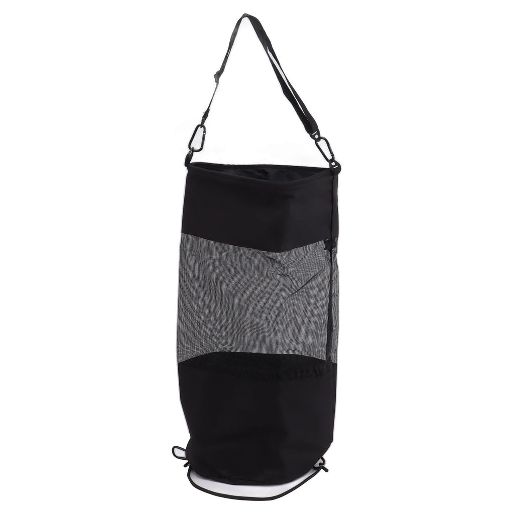 Boat Trash Bag Cylinder Shape Large Capacity Leakage Proof Folding Boat Garbage Container for Home Camping Car