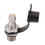 CO2 Cylinder Refill Adapter 3/8 24unf CO2 Tank Refill Adapter Carbon Dioxide Bottle Connector
