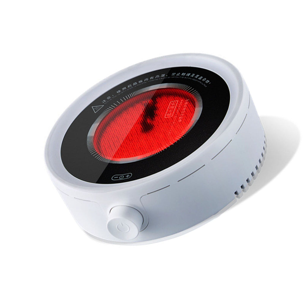 Silent Electric Tea Stove Small Ceramic Hot Plate for Boiling Water Making Coffee Knob Adjustment CN Plug